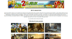 Desktop Screenshot of 2mjeux.com